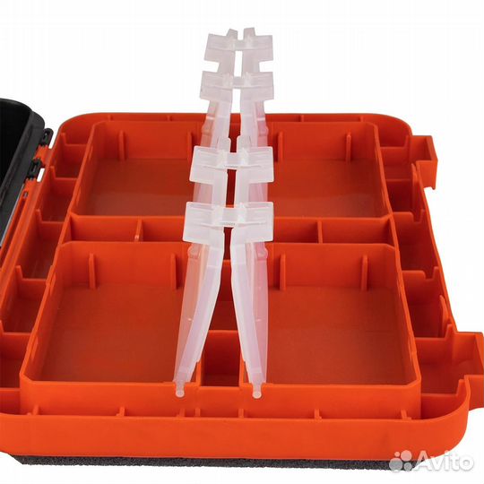 Ящик зимний FishBox односекционный (19л) оранжевый