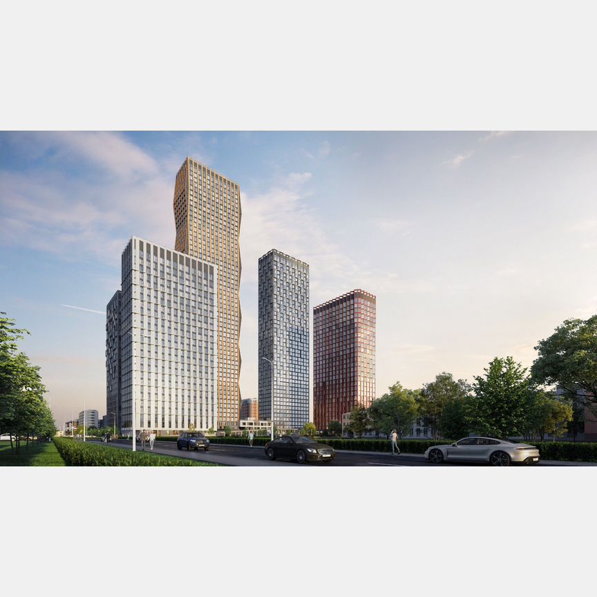 3-к. квартира, 67,2 м², 26/28 эт.