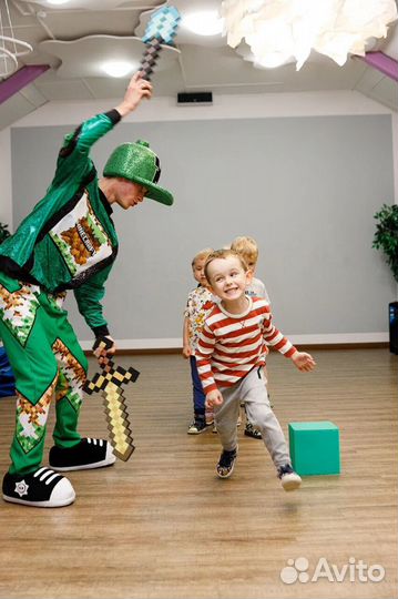 Детские праздники Хабаровск. Аниматоры, Соник