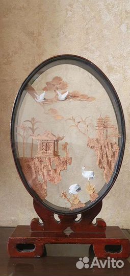 Китайское панно - диорама