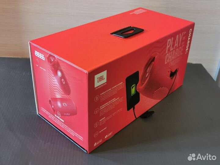 Новая колонка JBL charge 5 Red оригинал