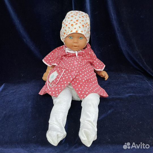 Игрушка пупс огромный 60 см ГДР кукла времен СССР