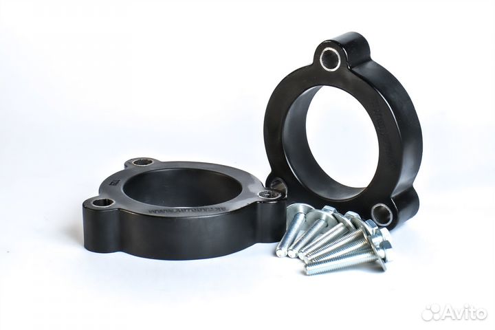 Проставки клиренса 30мм Peugeot 407 04-11 Передние