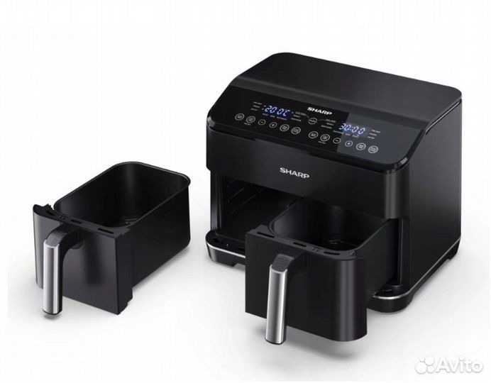 Двухзонная мультипечь Sharp AF-GD82AE-B