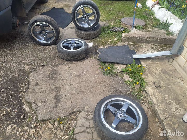Диски кованые с резиной