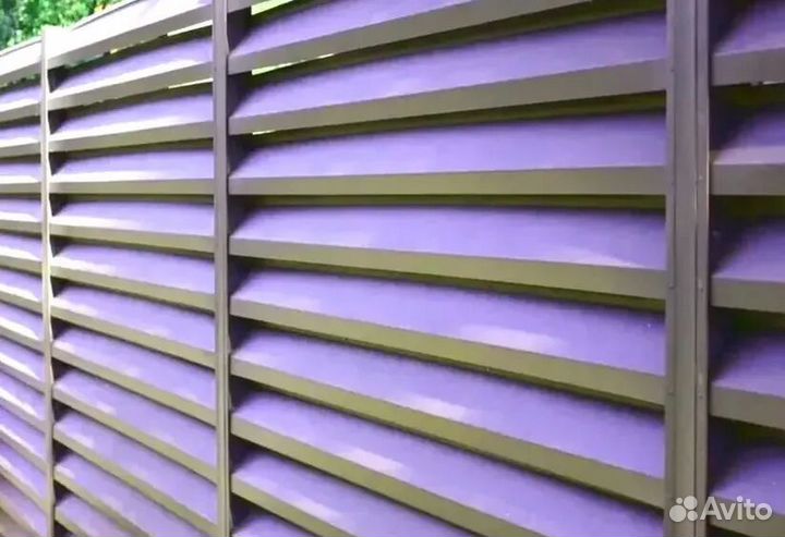 Заборы жалюзи с доставкой