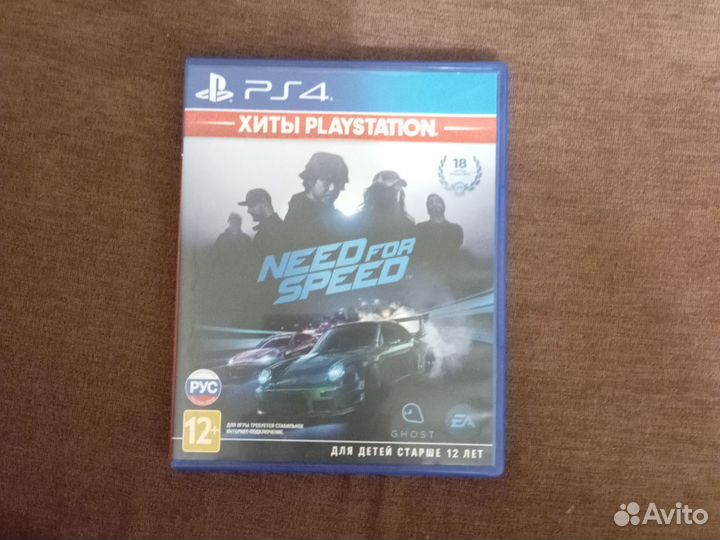 Диск Need for speed(2015) для приставок ps4