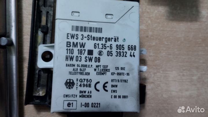 Блок управления двигателем BMW 5 E39 рест. Е39