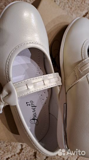 Туфли для девочки 27 размер
