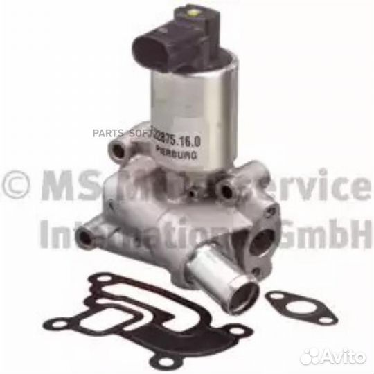 Pierburg 722875160 клапан рециркуляции\ Opel Astra