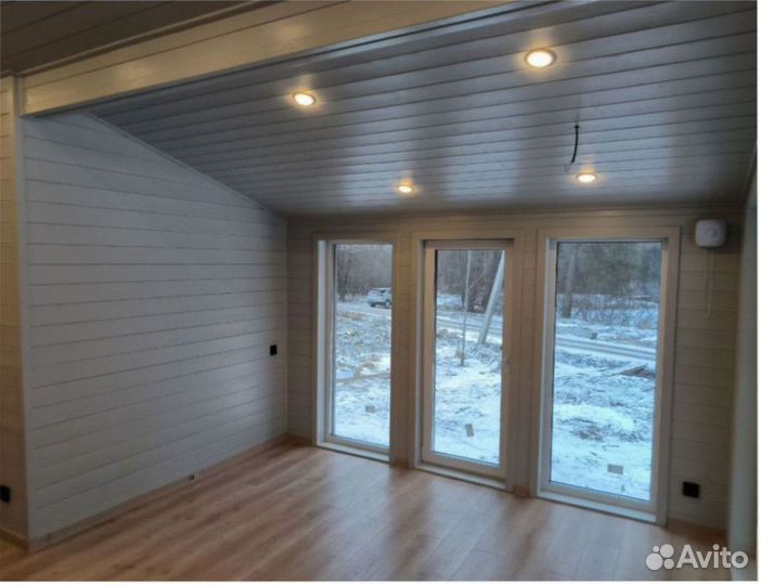 Каркасный дом на дачу, теплый 60 м кв Артикул до-1930