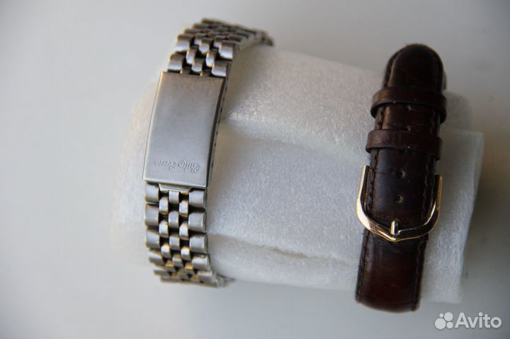Часы Casio ремень кожа Часы Philip Persio браслет