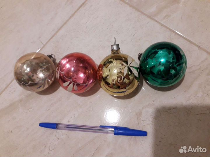 Елочные игрушки СССР