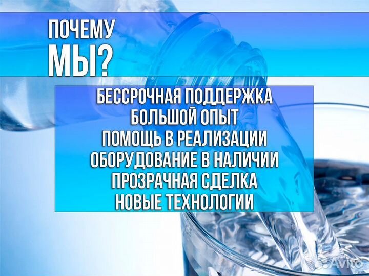 Производство бутилированной воды готовый бизнес