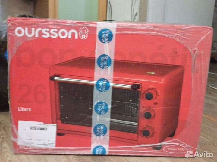 Электропечь c гриль oursson 2610rd