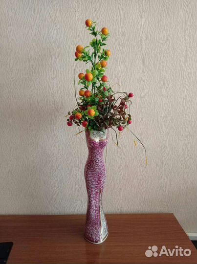 Ваза Девушка в коктейльном платье