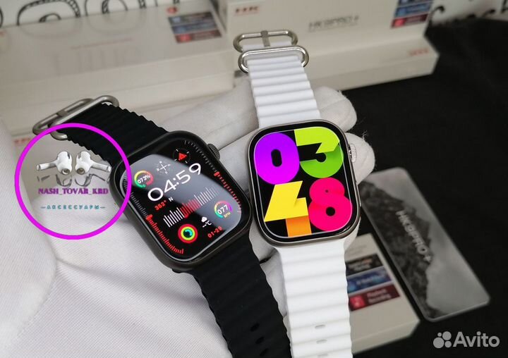 Смарт часы Apple watch 9 45mm/hk 9 Pro plus