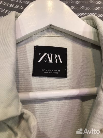 Джинсовка zara