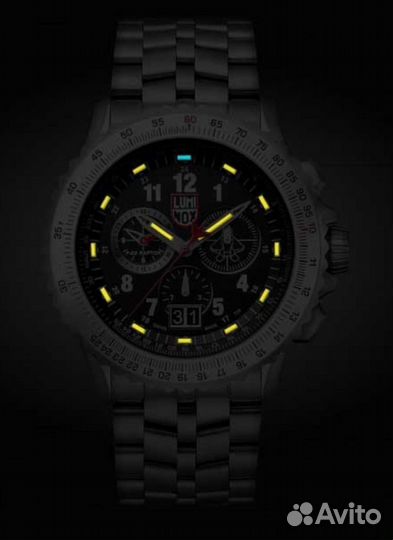 Титановые часы Luminox Raptor 22 (Швейцария)