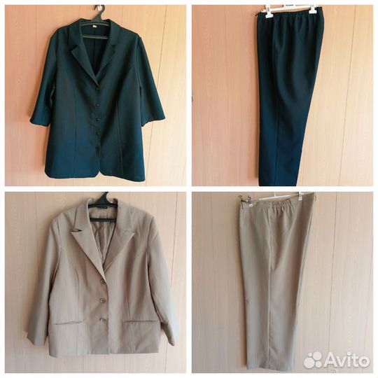 Брючные костюмы на 62 р