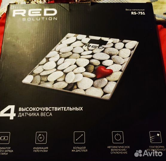 Весы электронные напольные Red solution RS-751