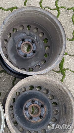 Штампованные диски r15 на volkswagen