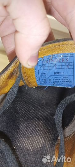 Ботинки / Grinders / Camelot / Steel