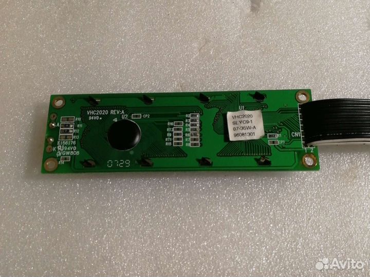 Дисплей LCD 2002 vhc2020 rev:a