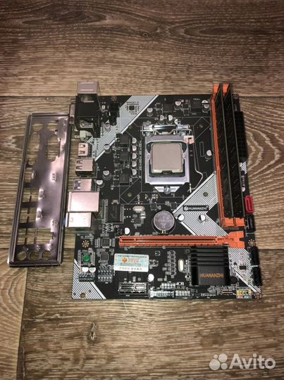 Комплектующее Мать+проц+оперативка
