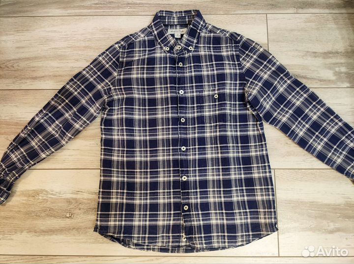 Школьные рубашки benetton, h&m, massimo dutti 7-9