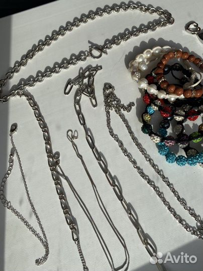 Браслеты, кольца, цепочки