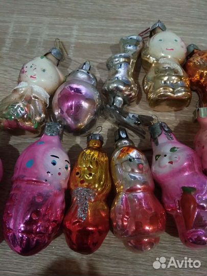 Раритетные ёлочные игрушки