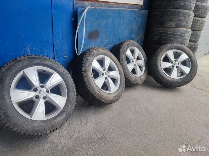 Колеса volvo R17 235/60 Pirelli Ice Zero FR 4шт