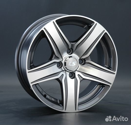 LS wheels LS230 : 7x17 5*112 Et:45 Dia:57,1 GMF