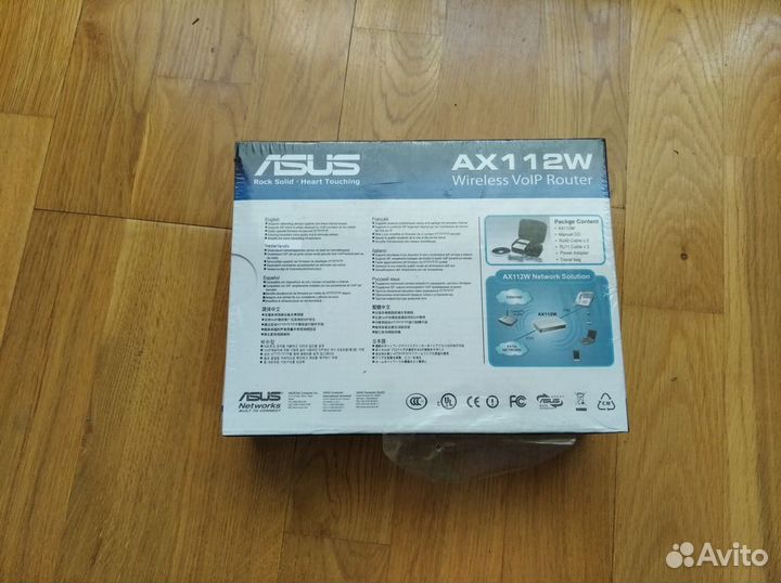 Беспроводной маршрутизатор asus AX-112W