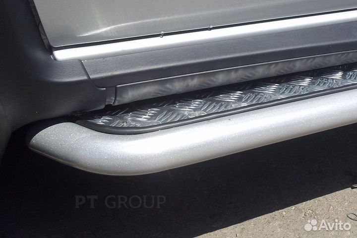 Защита порогов Renault duster с 2012-2020