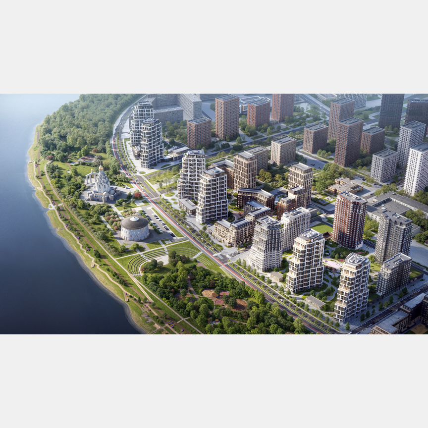 1-к. квартира, 53,7 м², 8/22 эт.