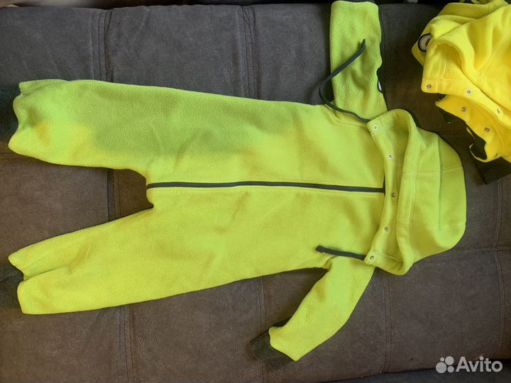 Флисовый комбинезон 92