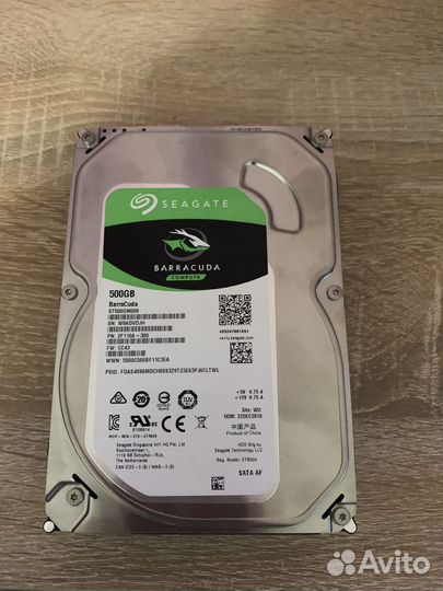Жесткий диск 500gb 3.5 и 2.5