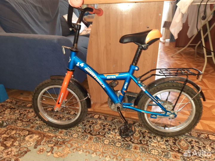 Детский велосипед бу novatrack 14
