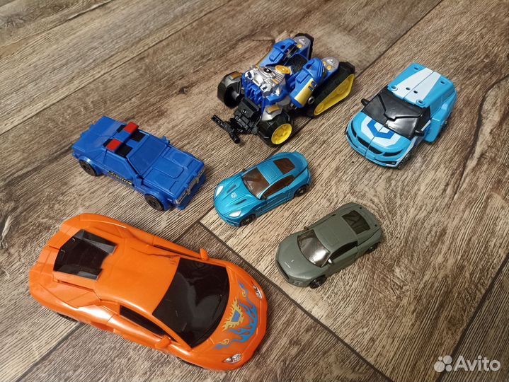 Машинки роботы пакетом