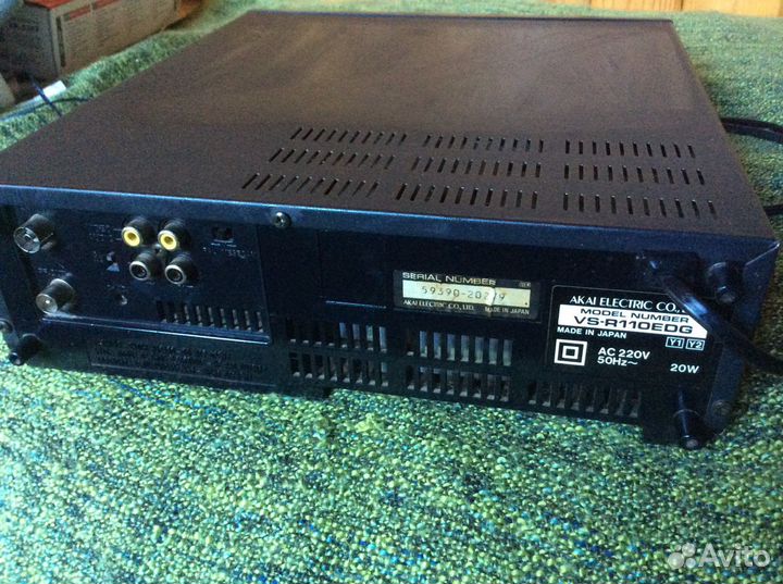 Видеомагнитофон Akai не рабочий