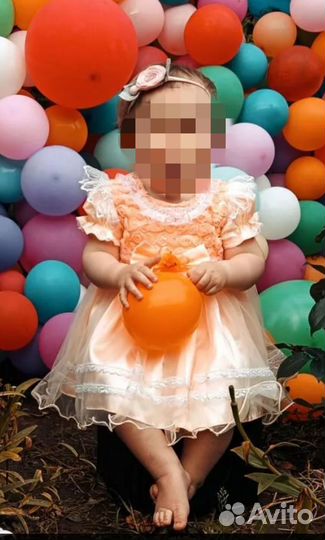 Платье праздничное 74 80
