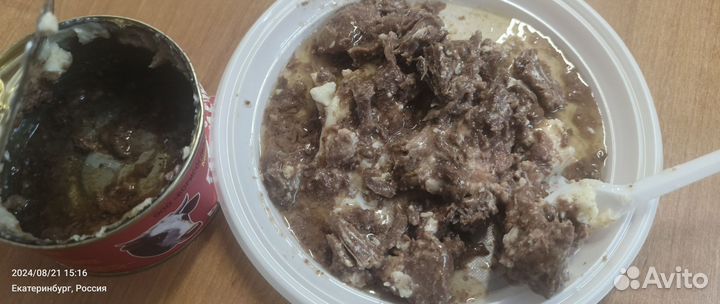 Тушенка говядина высший сорт Борисоглебск 325 гр