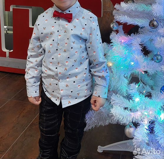 Рубашка для мальчика 104