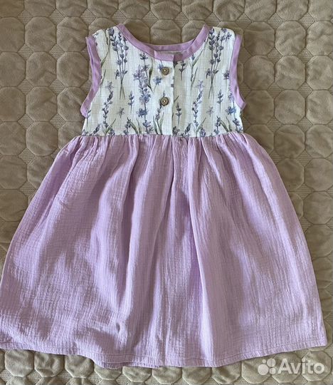 Платье для девочки 92