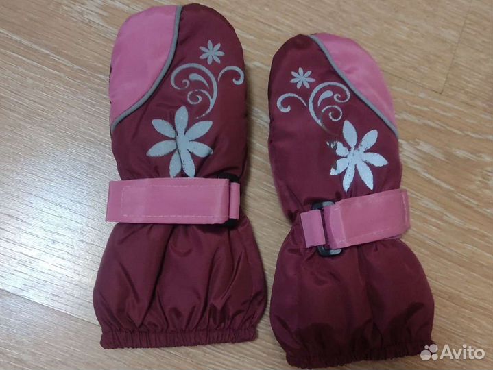 Варежки краги зимние 12р