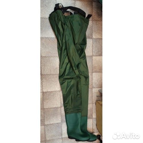 Сапоги забродники с войлочной подошвой