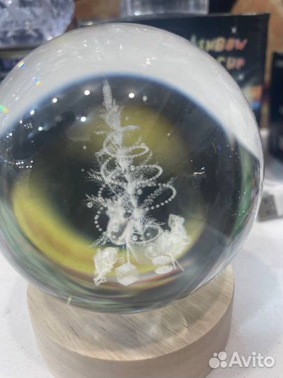 Ночник хрустальный шар оптом