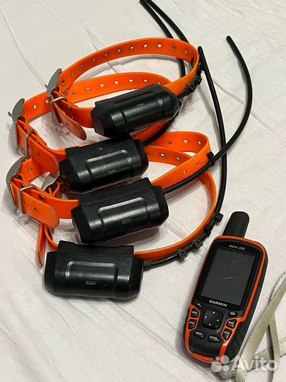 GPS навигатор Garmin Astro 320 + 4 ошейника DS - 4